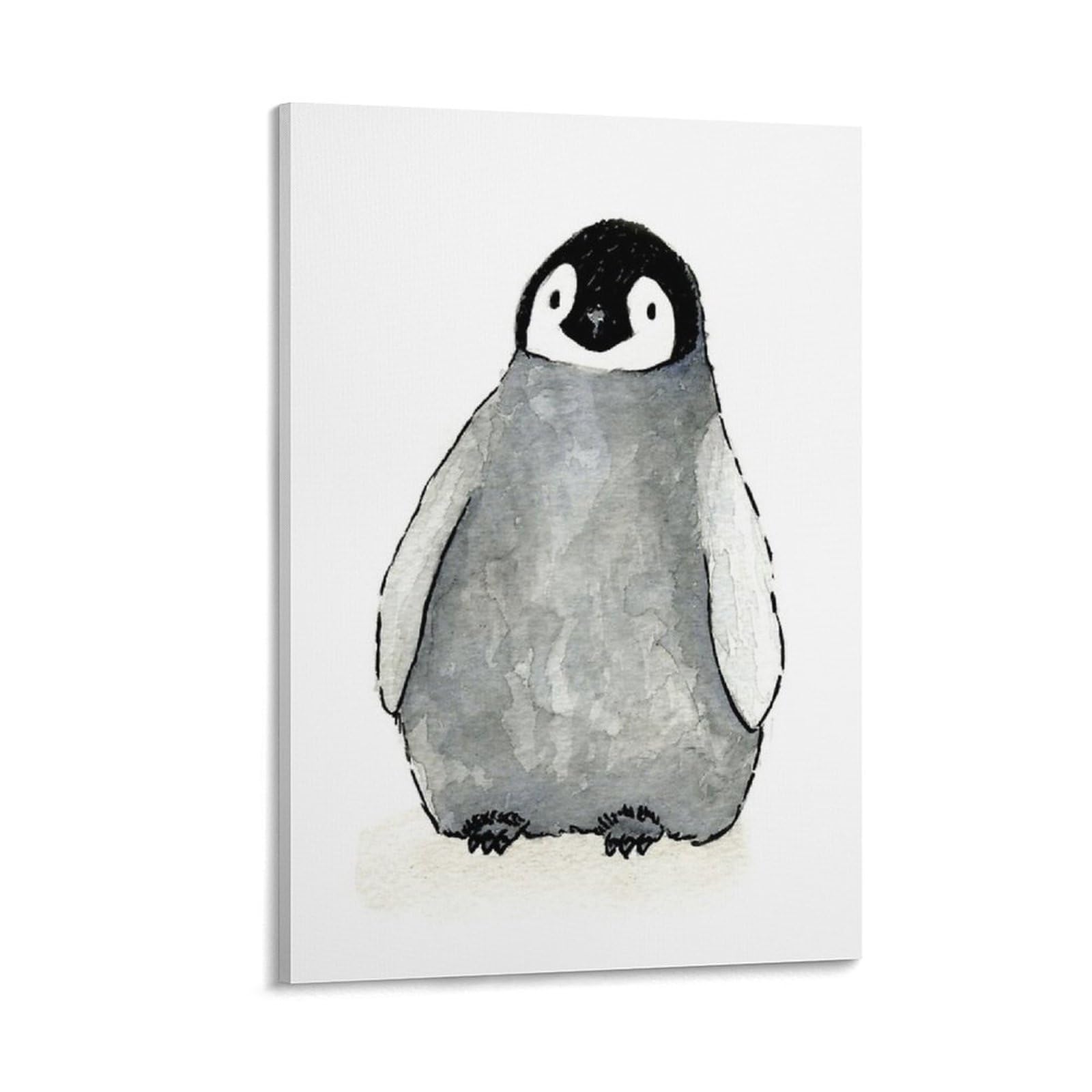 Amazon.co.jp: 素敵な赤ちゃんペンギン絵画保育園ポスター