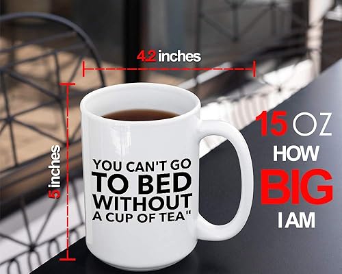 Miniatura 6 de Taza de café músico de 15 onzas, color blanco, cantante británico, canción, compositor lírico para fanáticos