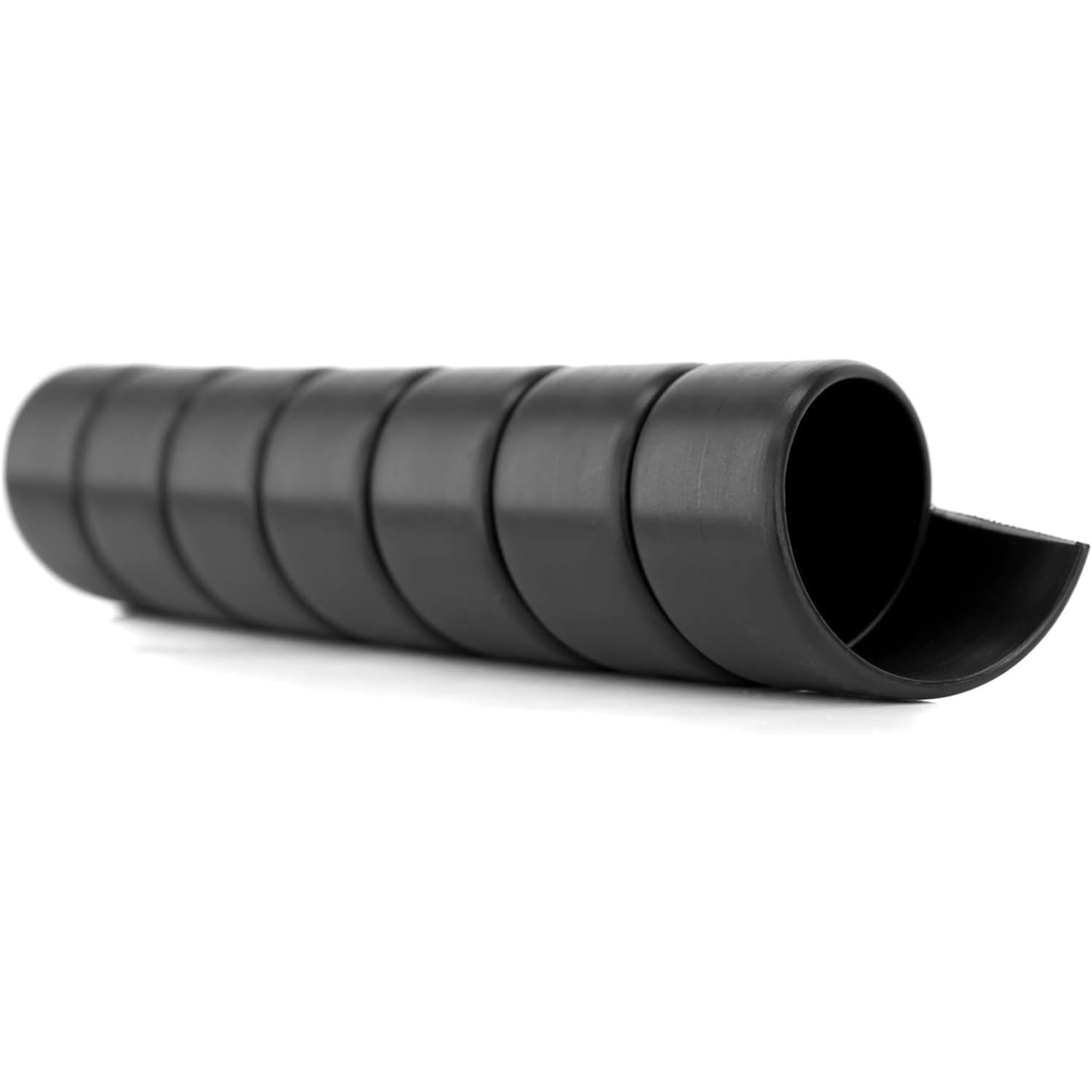 Safeplast Safe-Spiral ECO Hydraulic Hose Spiral Wrap Ø 50 mm, Durable Cable Spiral and Pipe Cover Protector, Flexible Sleeve, Protective Tube for Bundling Hoses and Cables, Black, 2 m Length