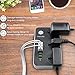 Fantasi Power Strip with USB Ports, 6 Outlets, 6.5ft Cord, 2500W Circuit Breaker, Child Safe Door, Black