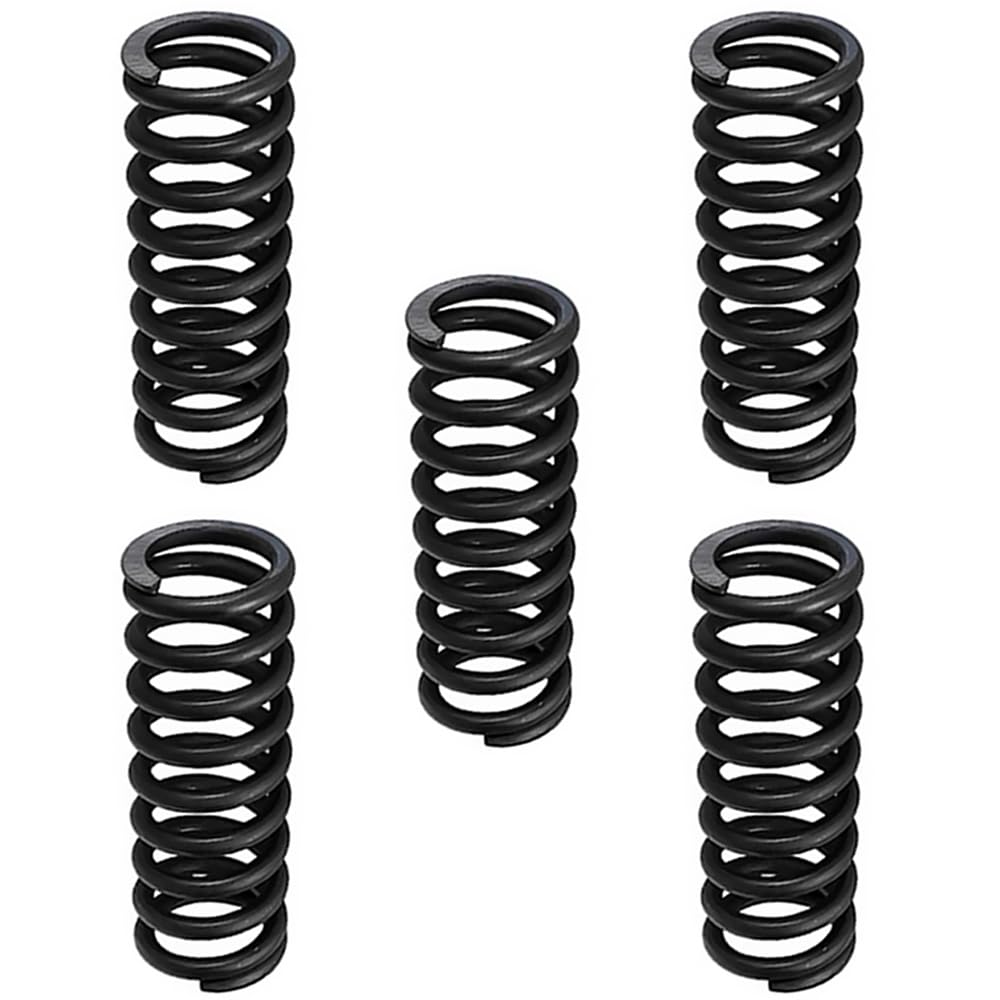 5pcs 65Mn Spring Steel Compression Spring 1.5 * 8 * 70mm (Wire Dia 1.5mm,OD 8mm,Length 70mm)