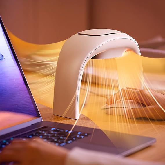 xuenair Heated Mouse Pad Hand Warmer, 110V Heated Desk Warmer for