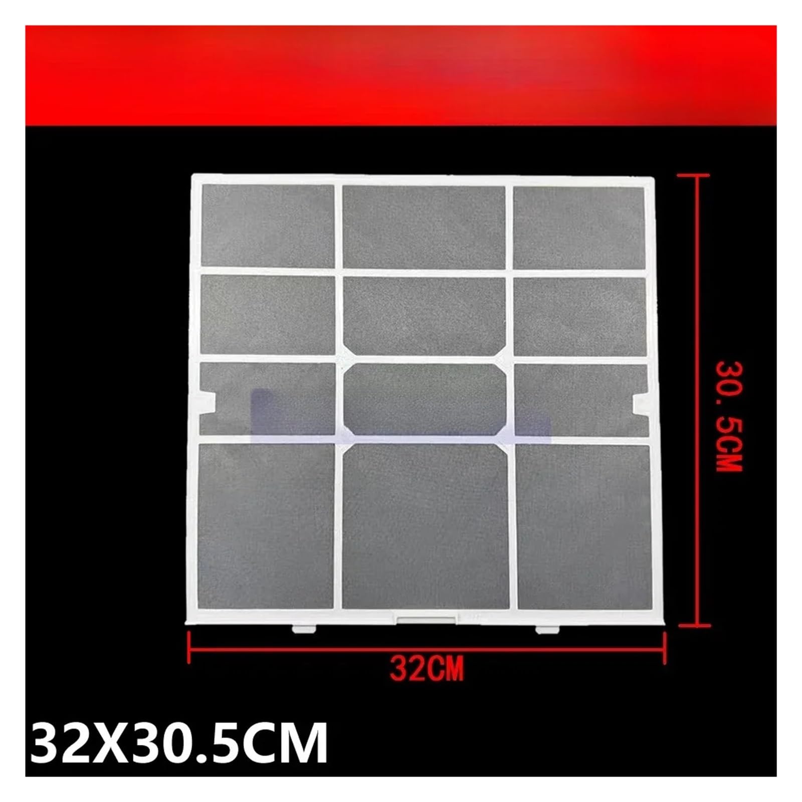 Compatible Con Fujitsu GENERAL, 9309997011 Filtro De Aire Acondicionado 32X30.5CM(2pcs)