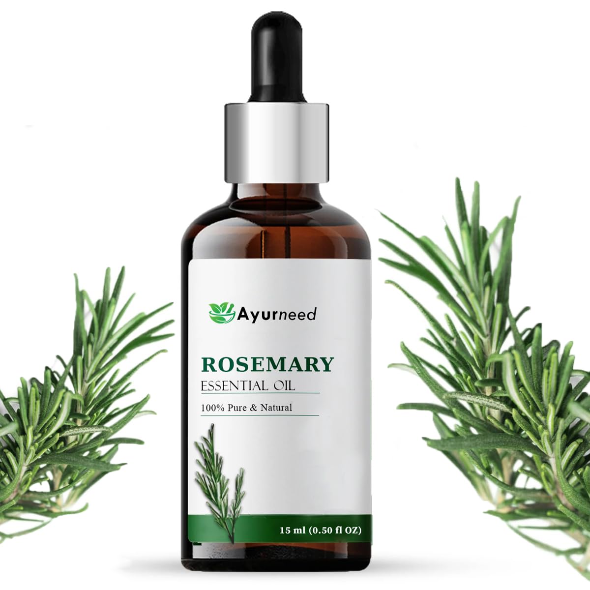 Rosemary Essential Oil For Hair Growth, Hair Fall Control and Skin Care, For Hair Nourishment, Shiny Soft Hair, 100% Pure, Natural, For Women & Men - 15ml-image-37