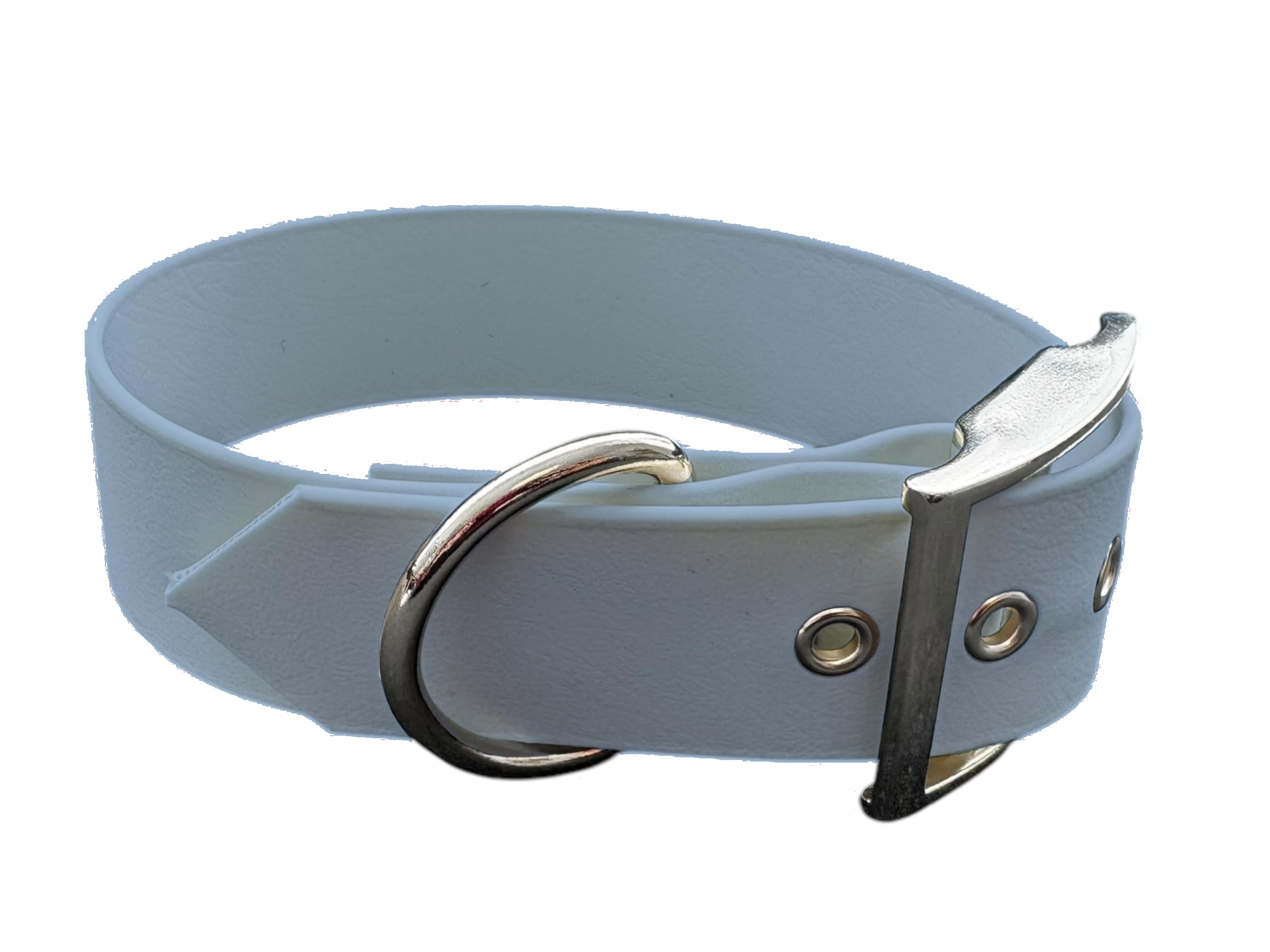 L'Atelier du Fourmilier Collar made of BioThane, Wide Width, Choice of Colours, Tour de cou: 45-55 cm โ image 1