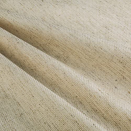 Canfoison Aida Cloth Big Size 14 Count, Natural Oatmeal Cross Stitch Fabric, 60 Inch By 36 Inch (60 Inch By 1 Yard) #TOP2