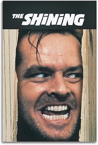 Póster de película The Shining Canvas Poster Wall Art Prep Room Decor Paintings para sala de estar, dormitorio, decoración estética de pared, lienzo