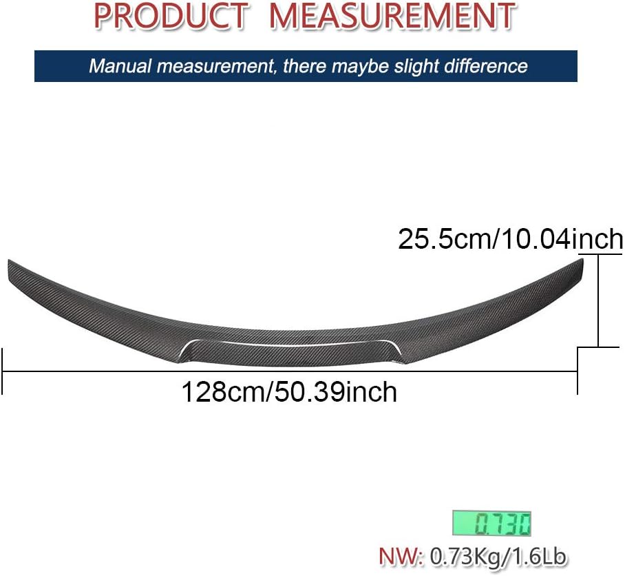 Carbon Fiber Rear Spoiler Fits for Alfa Romeo Giulia Sedan 2015-2020 Custom Parts Trunk Lip Spoiler High Kick Rear Wing Spoiler Body Kits Factory Outlet