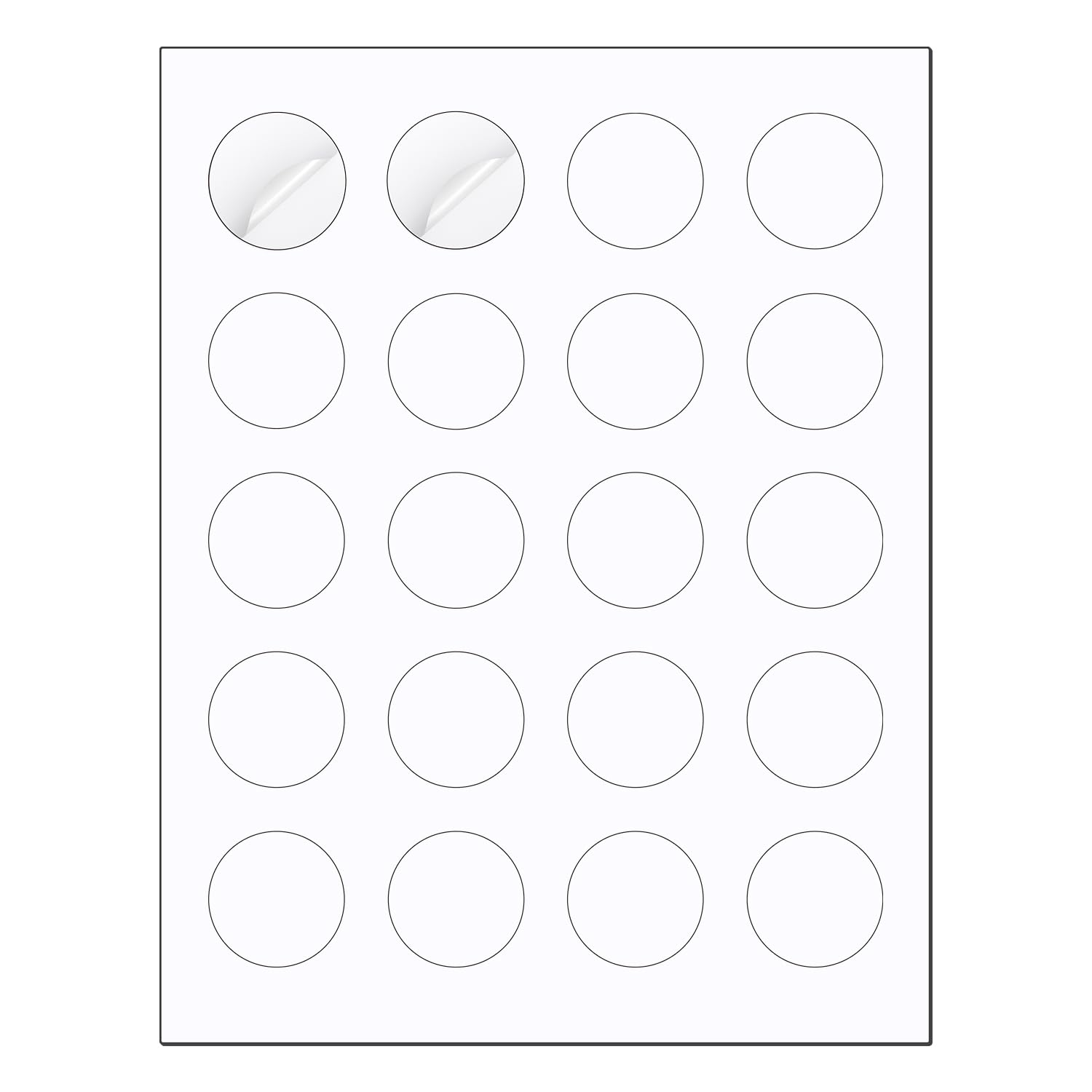 Amazon.com : Methdic 1.5 amazon-com-methdic-1-5-diameter-high-visibility-printable-round-labels-matte-white-600-customizable-blank-stickers-office-products