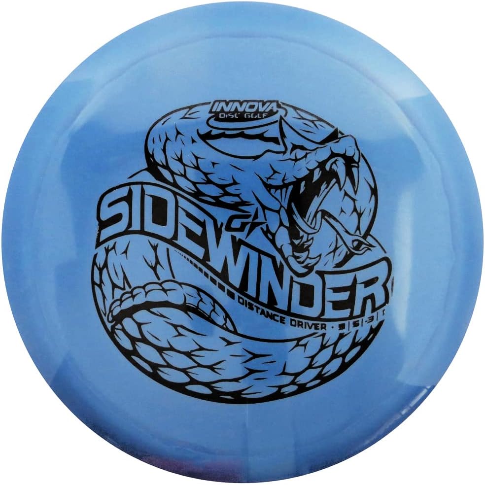 InnovaInnova G-Star Sidewinder 170-175g Disc Golf Driver, Unisex, Multicolor, 170-175g, Youth, Adult