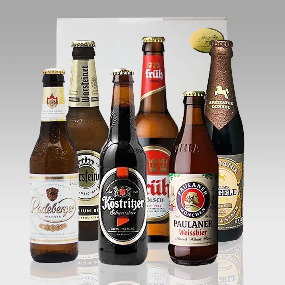 Amazon.co.jp: 人気ドイツビール6種（パウラーナーへフェヴァイス