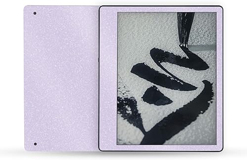 Vista 28 de MightySkins Skin - Funda de vinilo compatible con Yaxa Kindle Scribe (2022), color morado sólido, protectora, duradera y única, fácil de aplicar