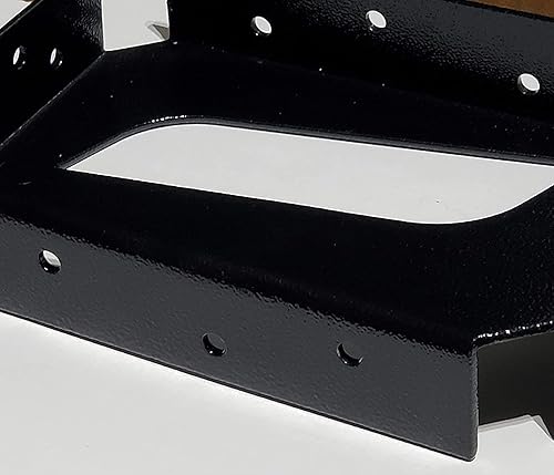 Miniatura 3 de Kolossus RHC9910 - Un par de soportes reversibles con recubrimiento en polvo texturizado de construcción de acero resistente de 18 pulgadas