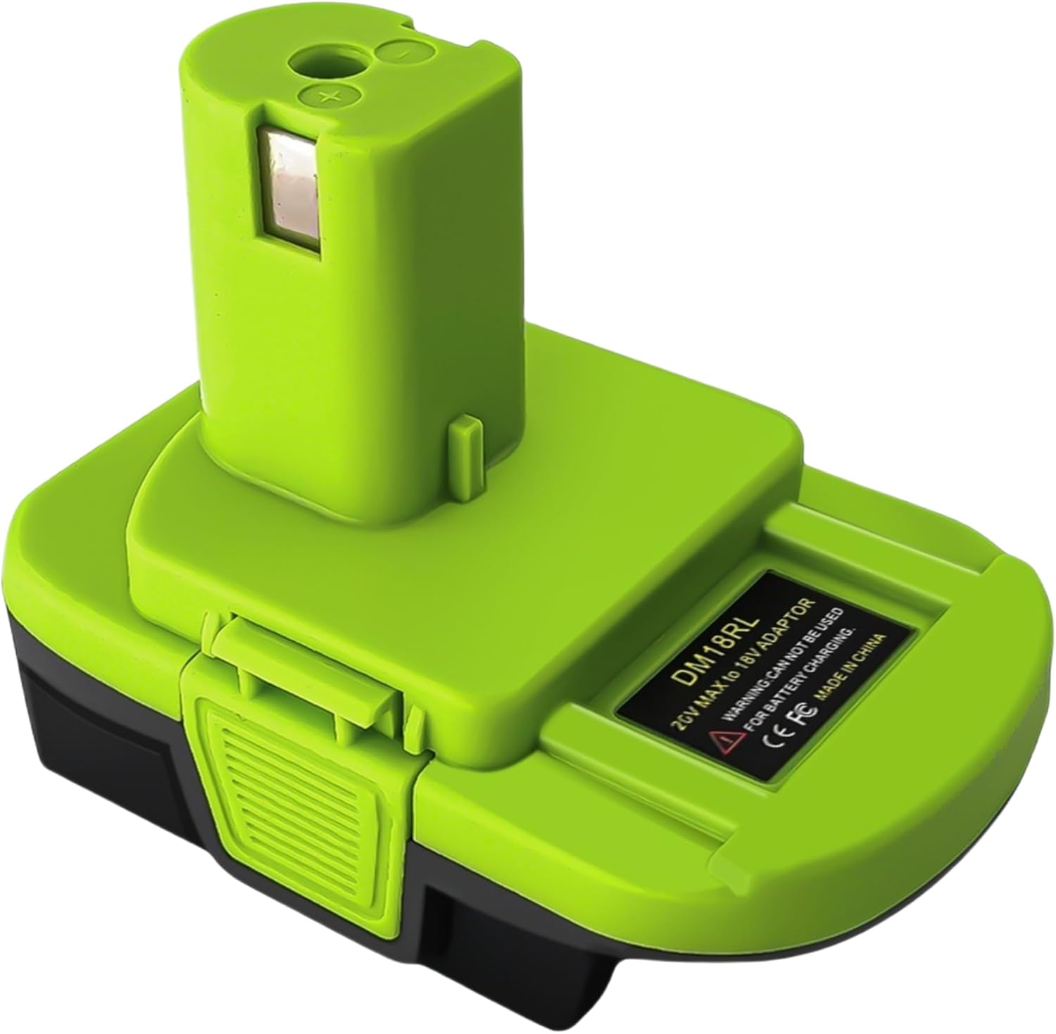 DM18RL Battery Adapter for Ryobi 18V Tools, Compatible with Dewalt 20V Max & for Milwaukee M18 18V Battery, with 5V 2.1A USB Charging Port