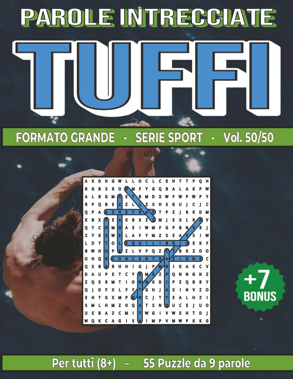 Tuffi - Parole Intrecciate: Divertimento senza schermo! Esercita la mente in relax e viaggio (Parole intrecciate – Sport)