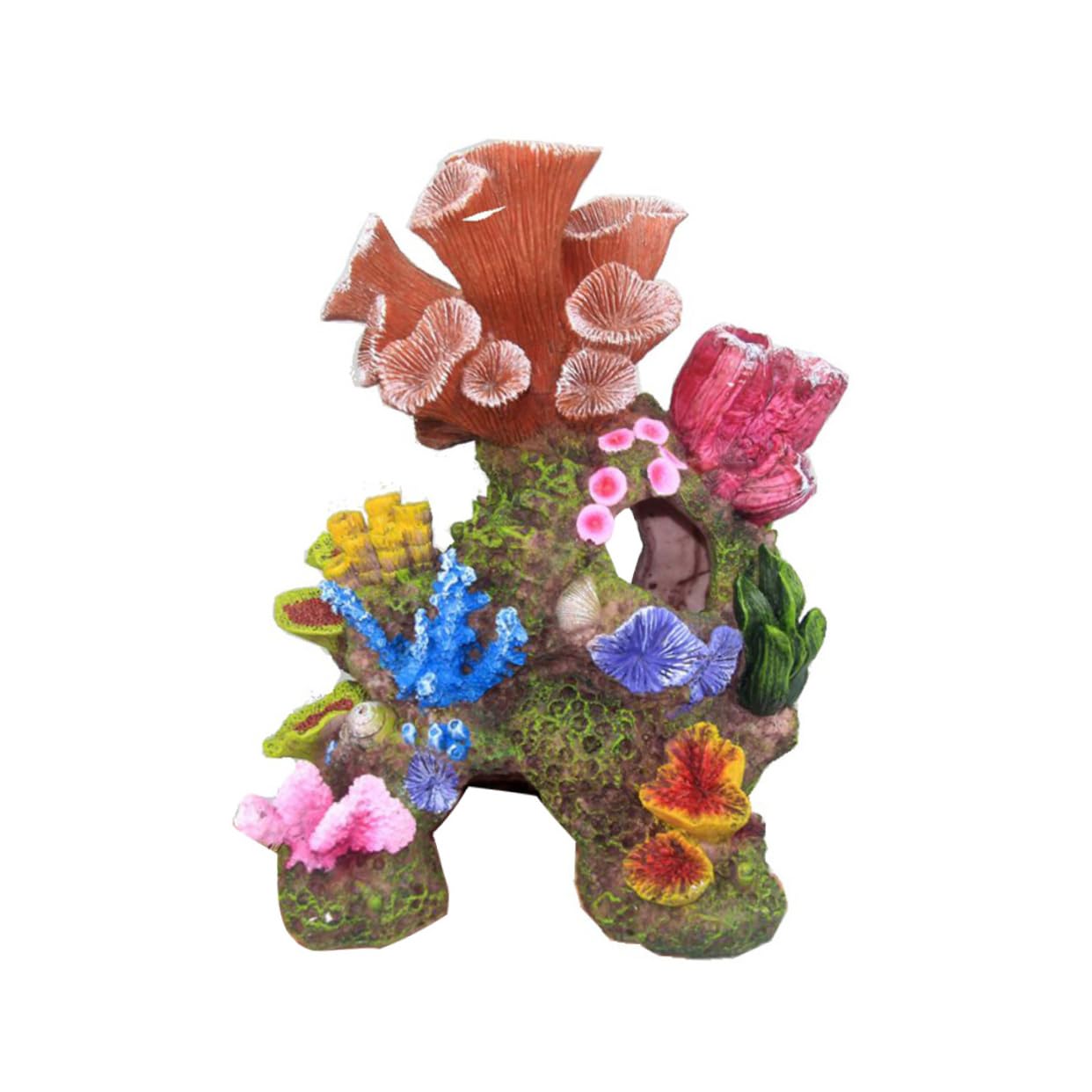 DOITOOL Adorno De Rocalla Acuario De Imitación Decoración Artificial para Peceras o Acuarios