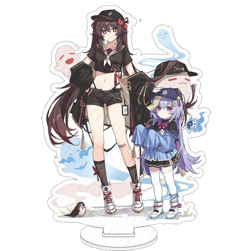 Amazon.co.jp: アクリルスタンド 原神 スタッフ 胡桃 フータオ