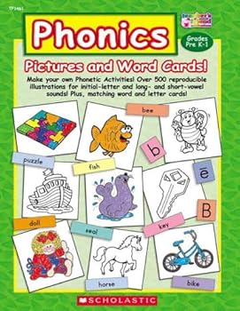 Paperback Phonics Pictures and Word Cards! Book