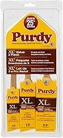Purdy XL Brush 3-Pack: 1" Dale, 1.5" Glide, 2" Sprig - Pro Paint Brushes for All Paints & Surfaces