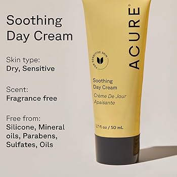 Amazon.com: Acure Soothing Day Cream - Moisturizer for Dry
