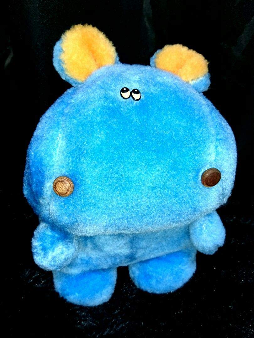 Amazon.co.jp: よしとく カバ ぬいぐるみ ファンシー かば 青 人形