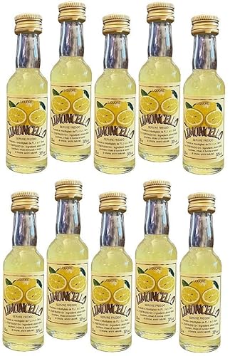 PAOLUCCI LIMONCELLO MIGNON MINIATURE 3 CL 10 BOTTIGLIETTE