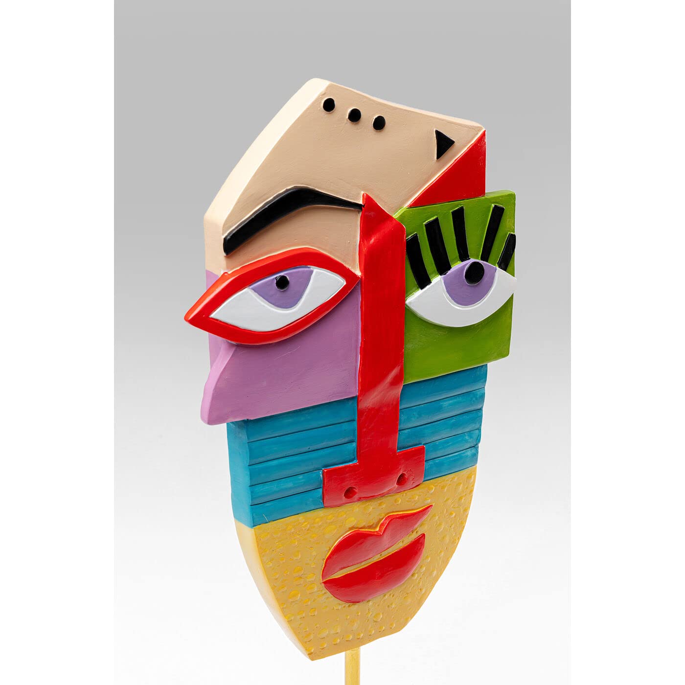 Kare Design Deko Objekt, handbemalt, 52cm, Multicolour