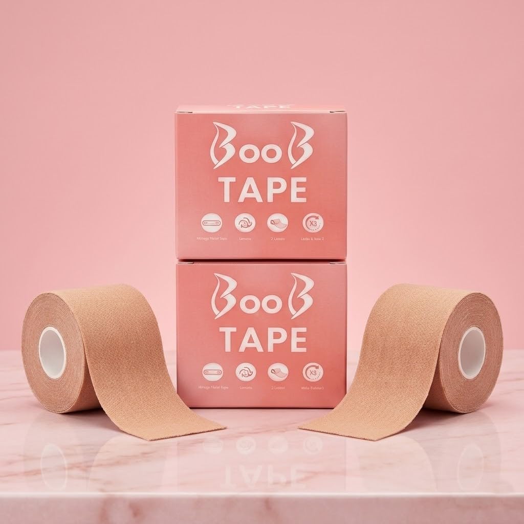 zunbella Ultimate Body Sculpt & Lift Kit: Premium Boob Tape & Petal Nipple Cover Set-picture-7