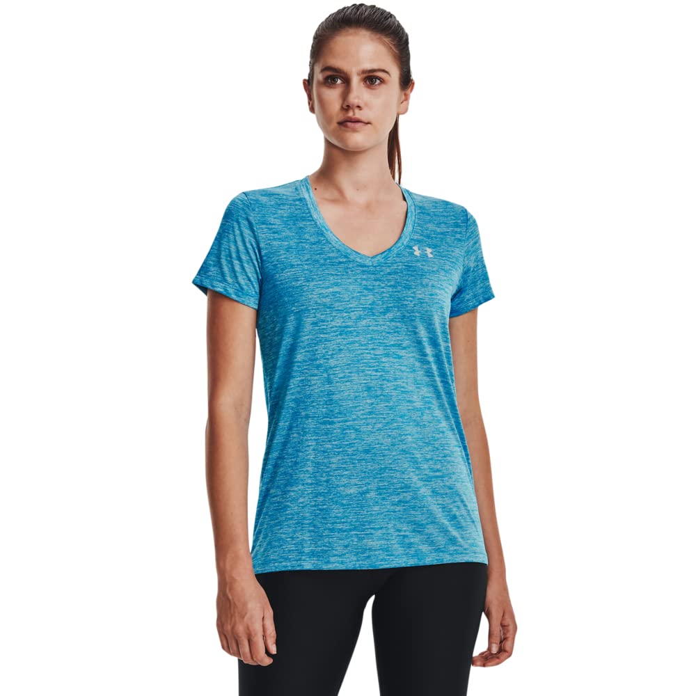 Under Armour Women's UA Tech™ Twist V-Neck Short Sleeve Tech SSV- Twist Mujer (Pack de 1) — view 89