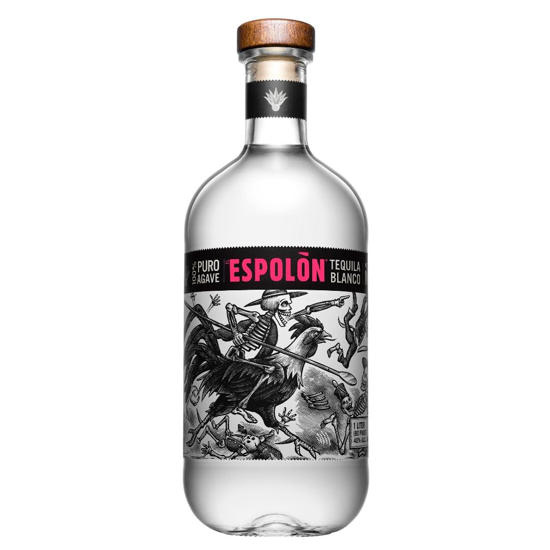 Espolón Tequila Blanco 100% Puro Agave 40% Vol. 1l