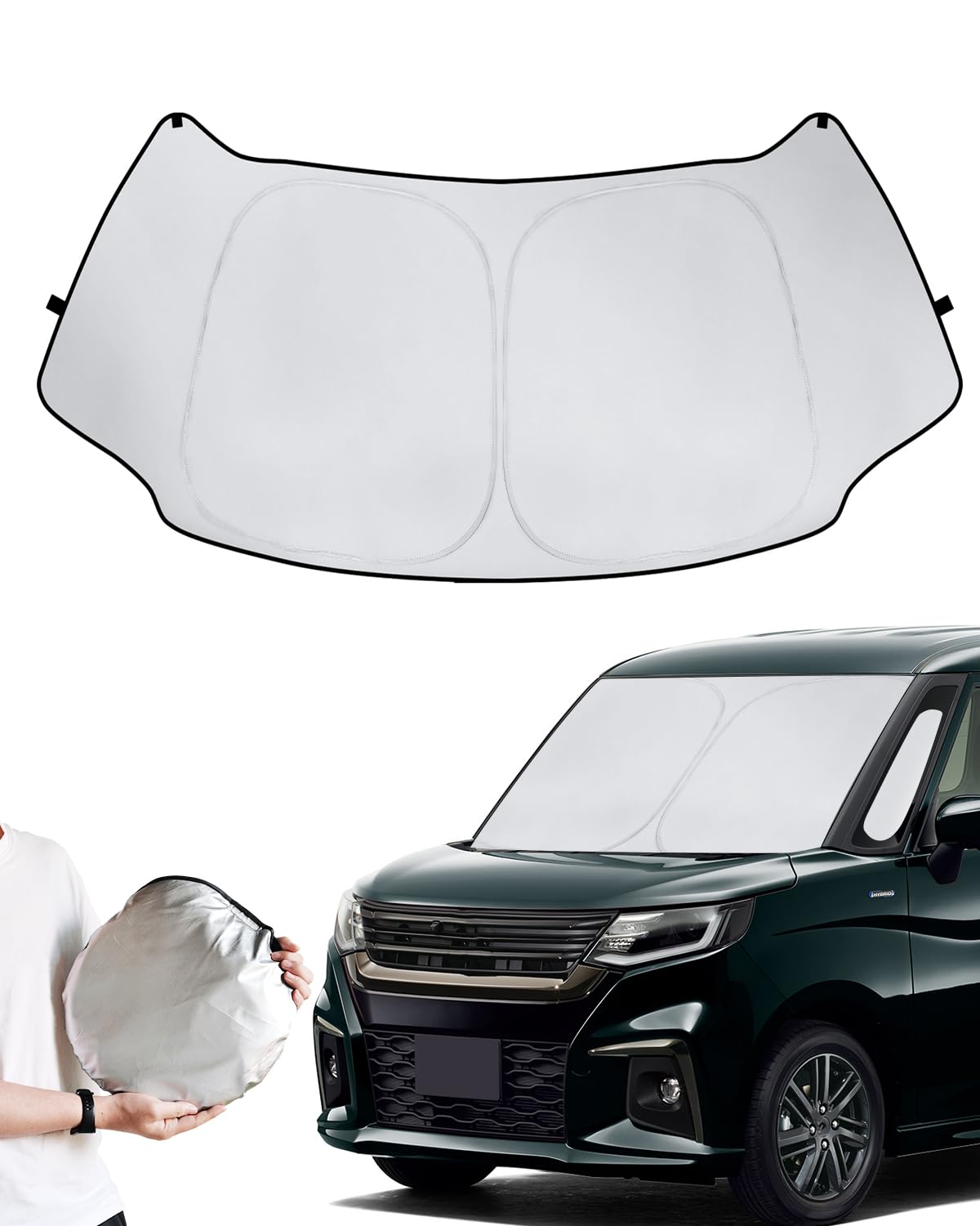 Amazon | LANTU サンシェード 新型 スズキ ソリオ MA37S MA27S 用