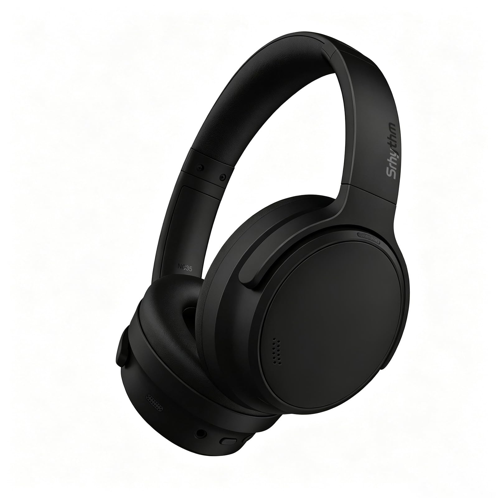 Srhythm NiceComfort 35 (2a generazione) Cuffie ibride con cancellazione del rumore, Bluetooth 6.0 wireless, 5 microfoni con ENC, trasparenza, audio spaziale, 140 ore di riproduzione, bassa latenza, EQ
