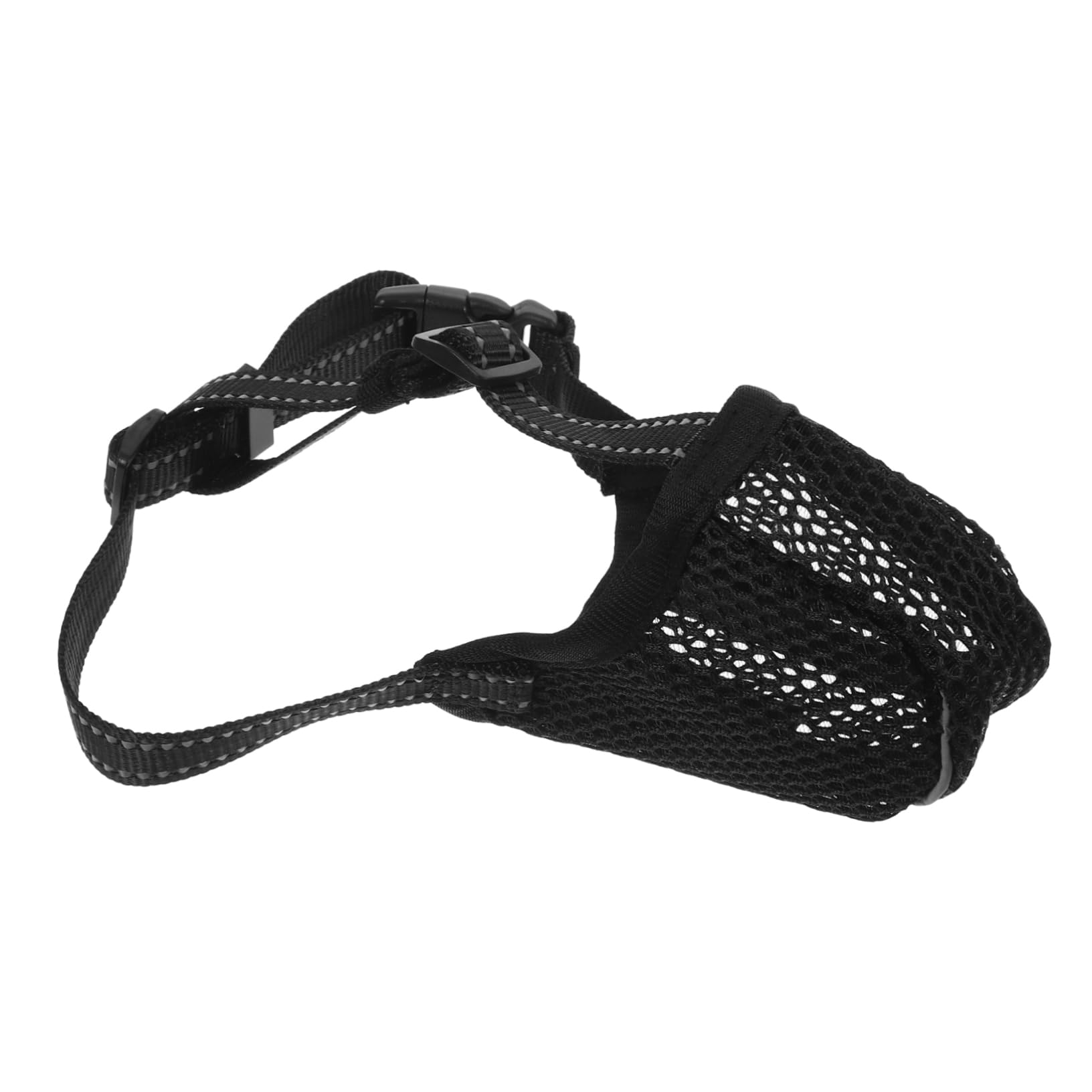 ibasenice Breathable Mesh Dog Muzzle Adjustable Pet Mask for Large Dogs Prevents Biting and Chewing Easy to and Durable Muzzle for Everyday Use