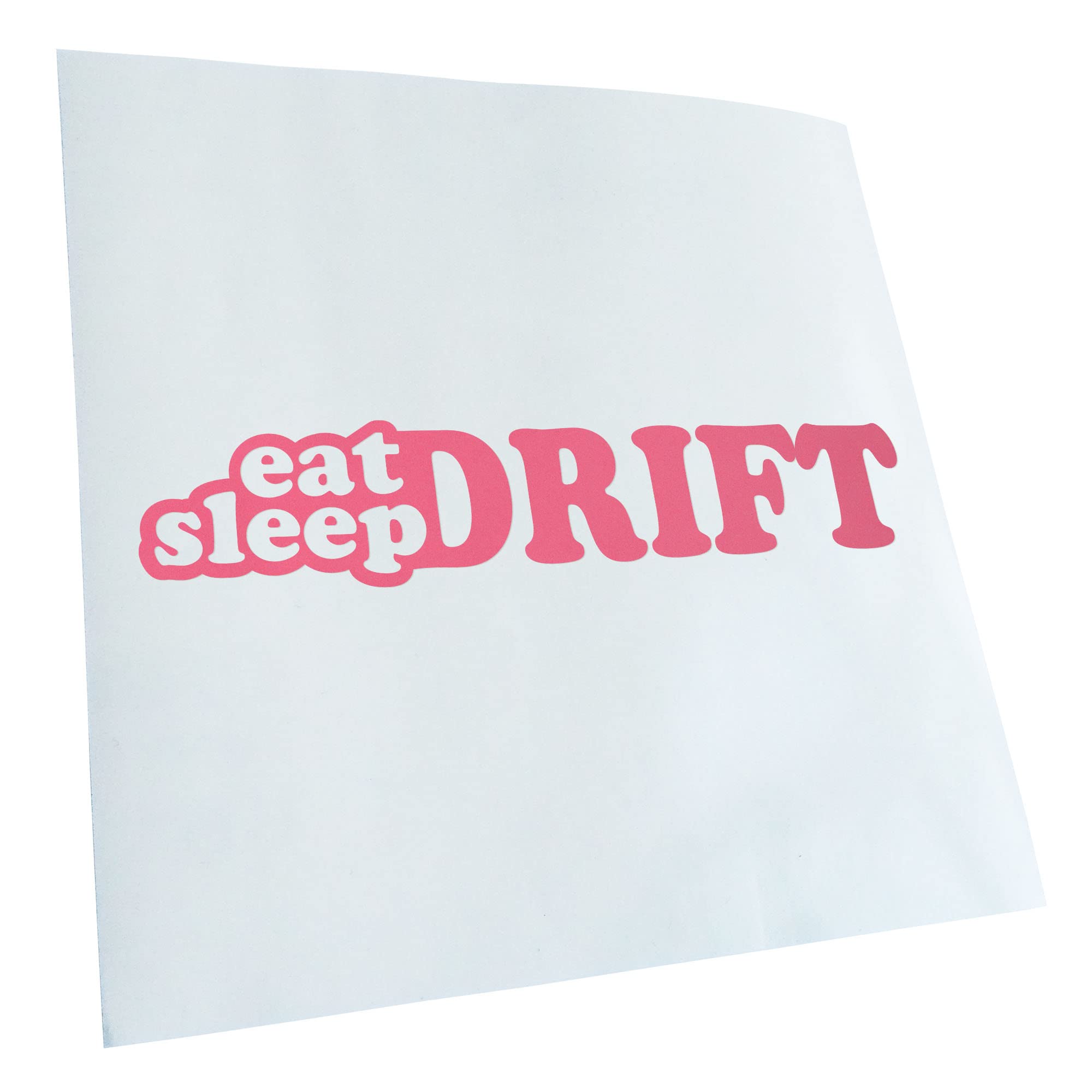 Car Sticker - Eat Sleep Drift Sticker for Car, Laptop, Bicycle, Truck, Motorcycle, Multicoloured JDM Decal Racing