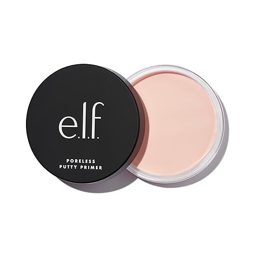 e.l.f. Poreless Face Primer, Skin-Perfecting & Lightweight, Long Lasting, Smooths & Preps to Create Flawless Base, Infused with Tea Tree and Vitamins A & E, 2 Fl Oz - Poreless Putty Primer - 0.74 Fl Oz (Pack of 1)