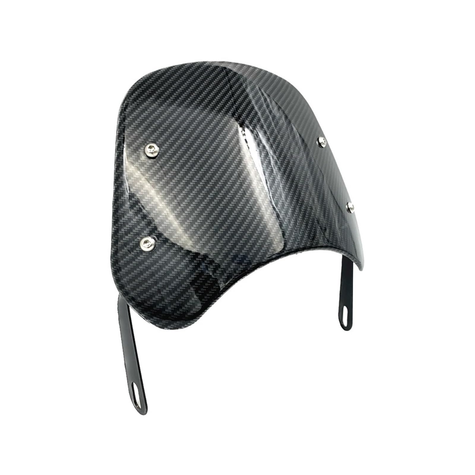Moto Maggior Parabrezza Copertura Protettiva In Vetro Per Deflettore Del Per Parabrezza Universale Per Moto, Adatta Per Kit Di Montaggio Da 5-7 Pollici