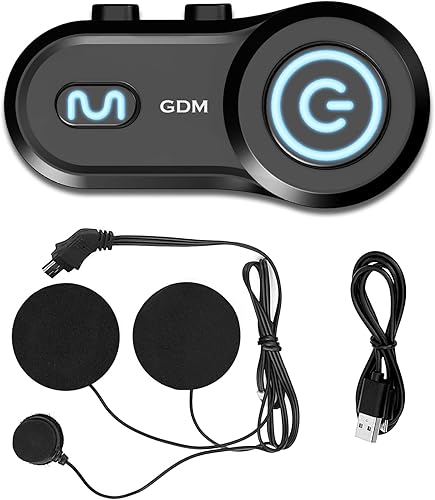 Miniatura 3 de GDM Casco de motocicleta Demon con Bluetooth
