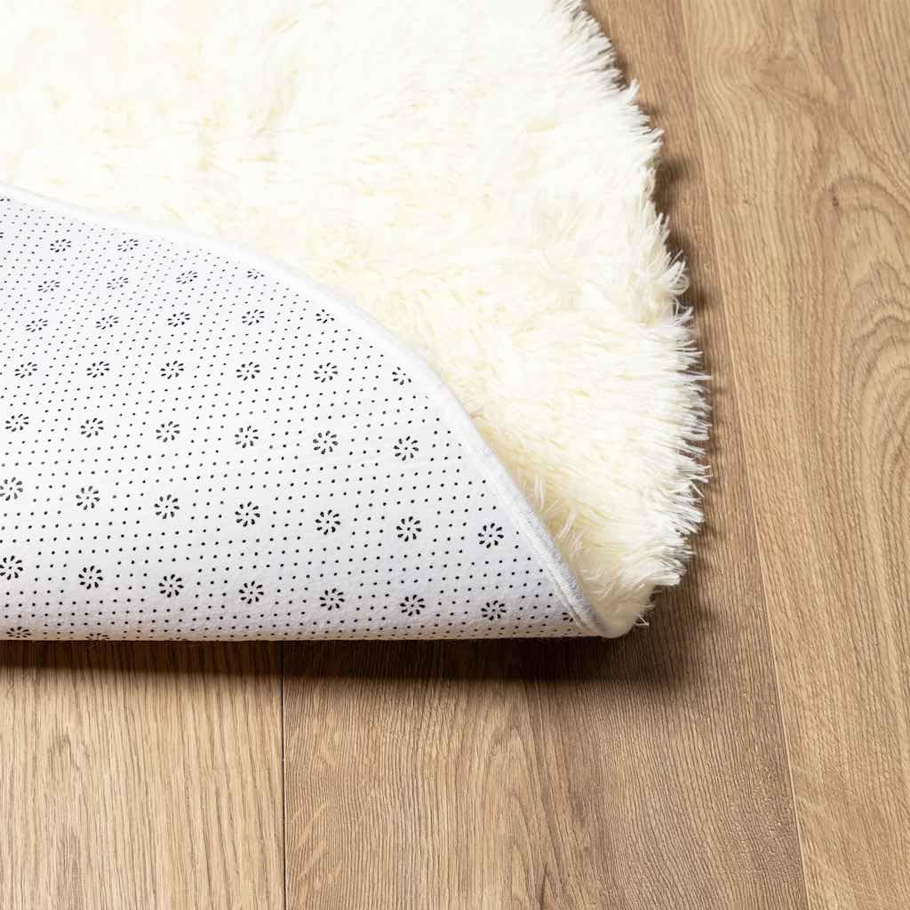 vidaXL Tapis Shaggy à Poils Longs NAVARRA crème 300x200 cm Polyester