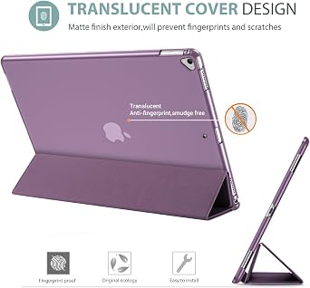 ProCase Smart Case for iPad Pro 12.9 Inch 1st 2nd Generation -Darkpurple
