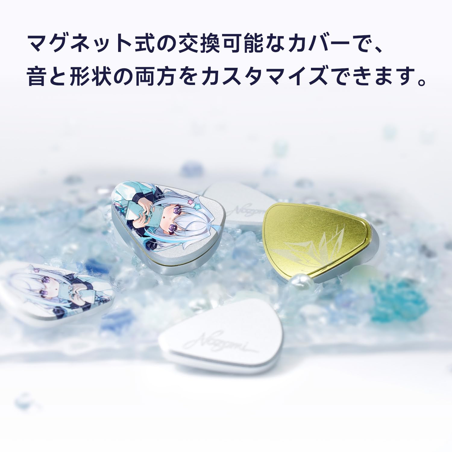 Amazon.co.jp: CVJ 海藍星の夢&NOZOMI （銀） IEM イヤホン 有線/2DD+