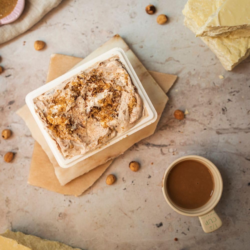 ORIGONUTS, Haselnusspaste 100%, Haselnuss Creme, Haselnussmus, Eispaste - Perfekt als Beilage zu Desserts, Enthält keine Zusätzlichen Zutaten, Geschmack durch Rösten - 200g