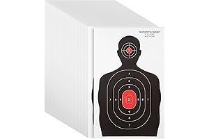 Juvale 50 Pack Paper Shooting Targets: Master Your Aim with Precision!