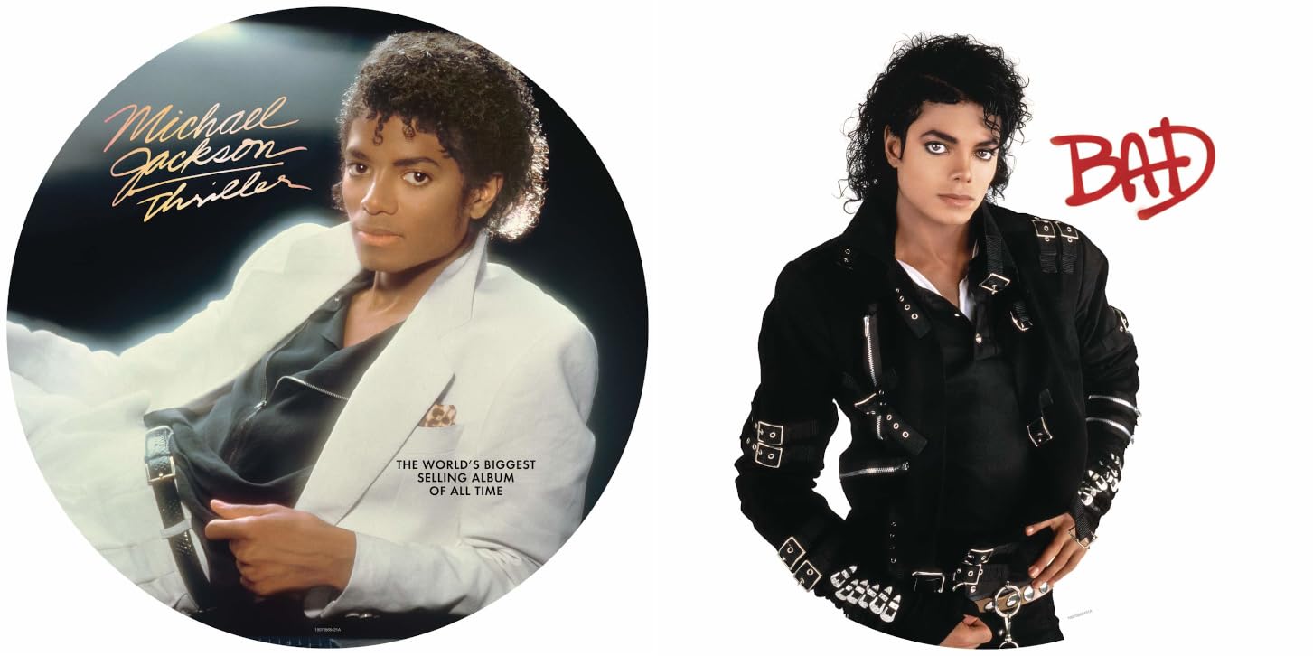 Thriller Picture Bad Picture Michael Jackson Greatest Hits - 2 Album Bundling