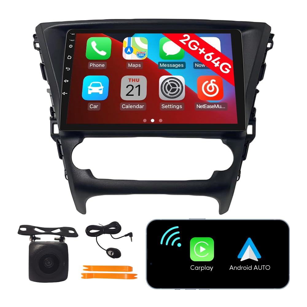 [2G 64G] Android Car Stereo FM Radio Carplay Android Auto 10.1