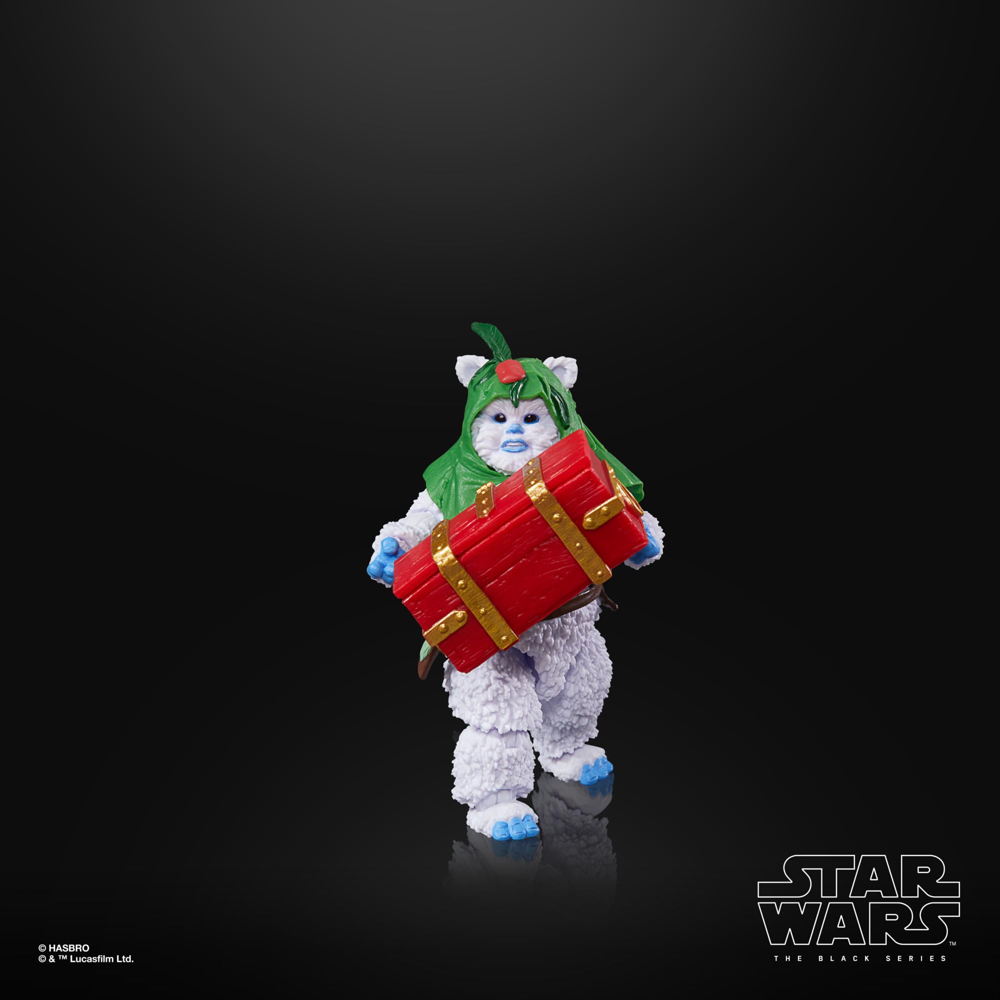 STAR WARS The Black Series Ewok (Holiday Edition), 6-Inch Action