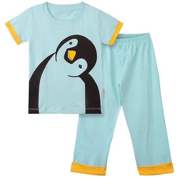 YouGotPlanB Boys & Girls Cotton Printed Night Suit Pack of 1