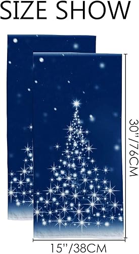 Miniatura 3 de Vantaso Paquete de 2 toallas de mano para baño, cocina, toalla de baño de microfibra absorbente para la punta de los dedos, para invitados,