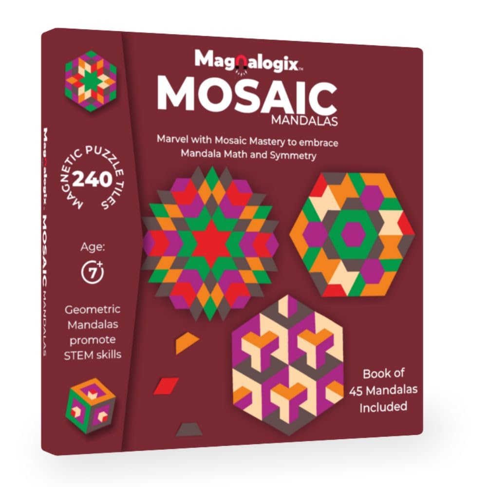 PELIKAS TOYZ Mandala Mosaics| Magnetic Mind Game| Brain Games for Kids| Mandala Art Kit| Travel Toy for 7 Years Above Boys Girls | Colourful Toys Gift (B0D4F1FFS7) Amazon Price History, Amazon Price Tracker