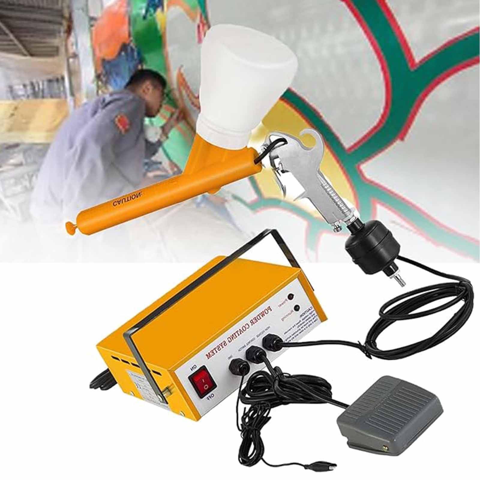 Máquina de pulverización de pintura eléctrica portátil para renovar muebles y estructuras