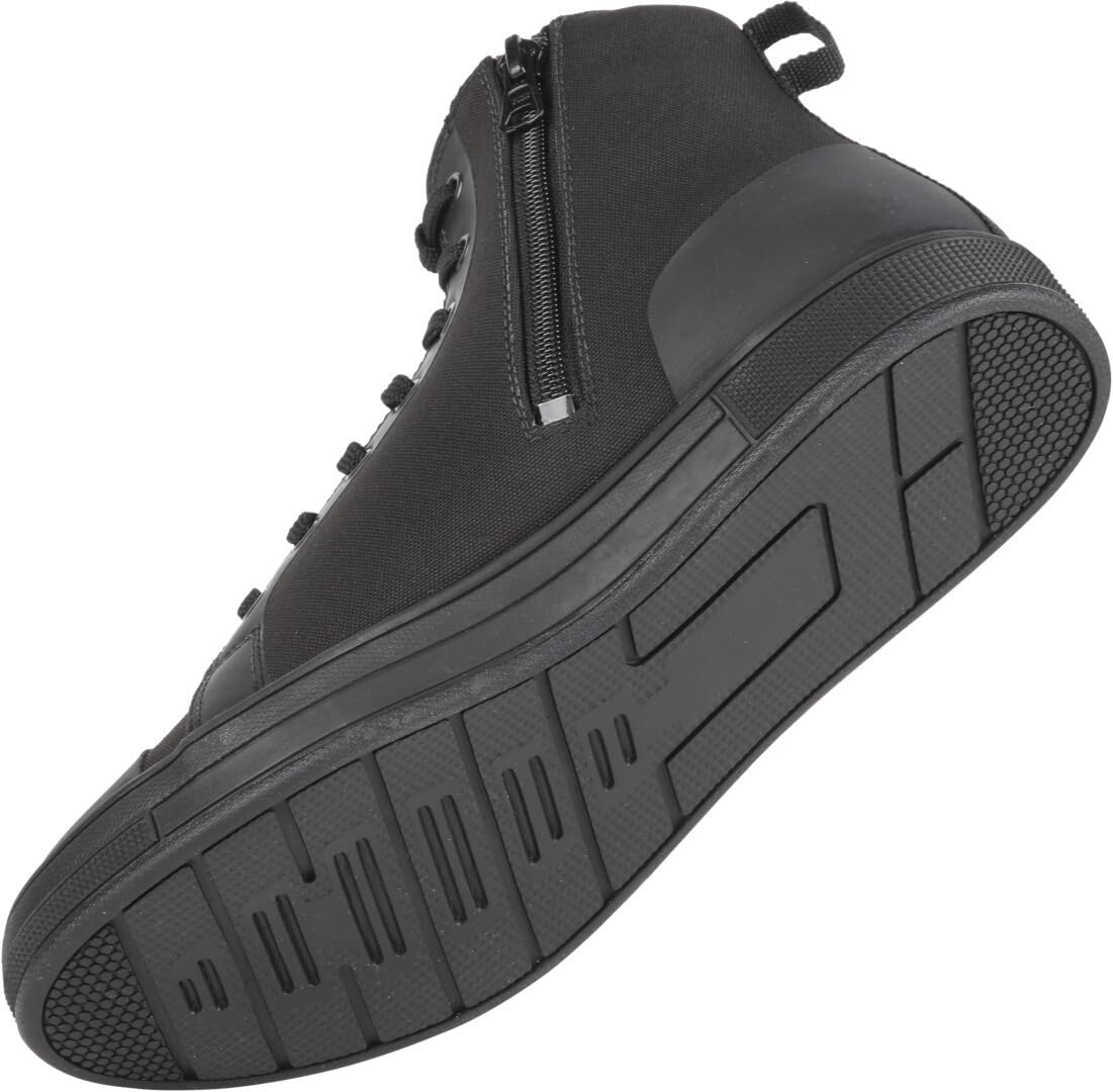 Modeka Buty motocyklowe Pierce buty motocyklowe z zamkiem b?yskawicznym, czarny, 39 eu